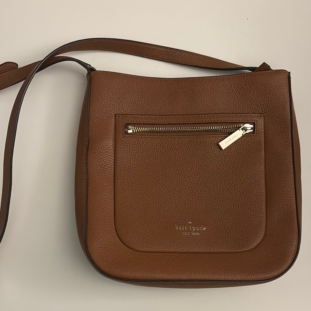 Kate Spade Brown Leather Crossbody Bag